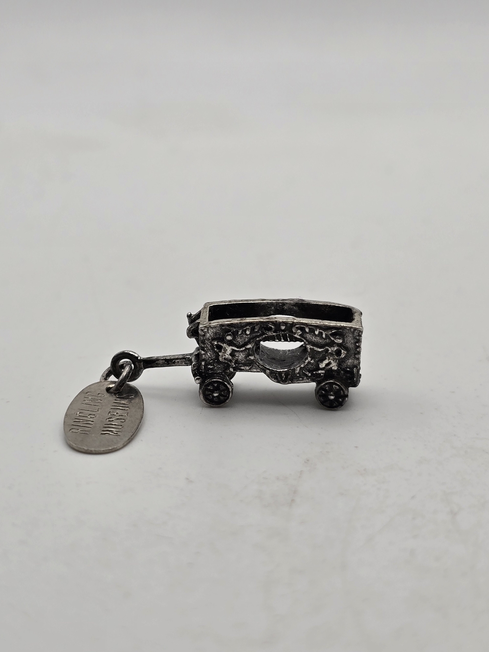 Sterling Silver Ringling Museums Circus Wagon Charm